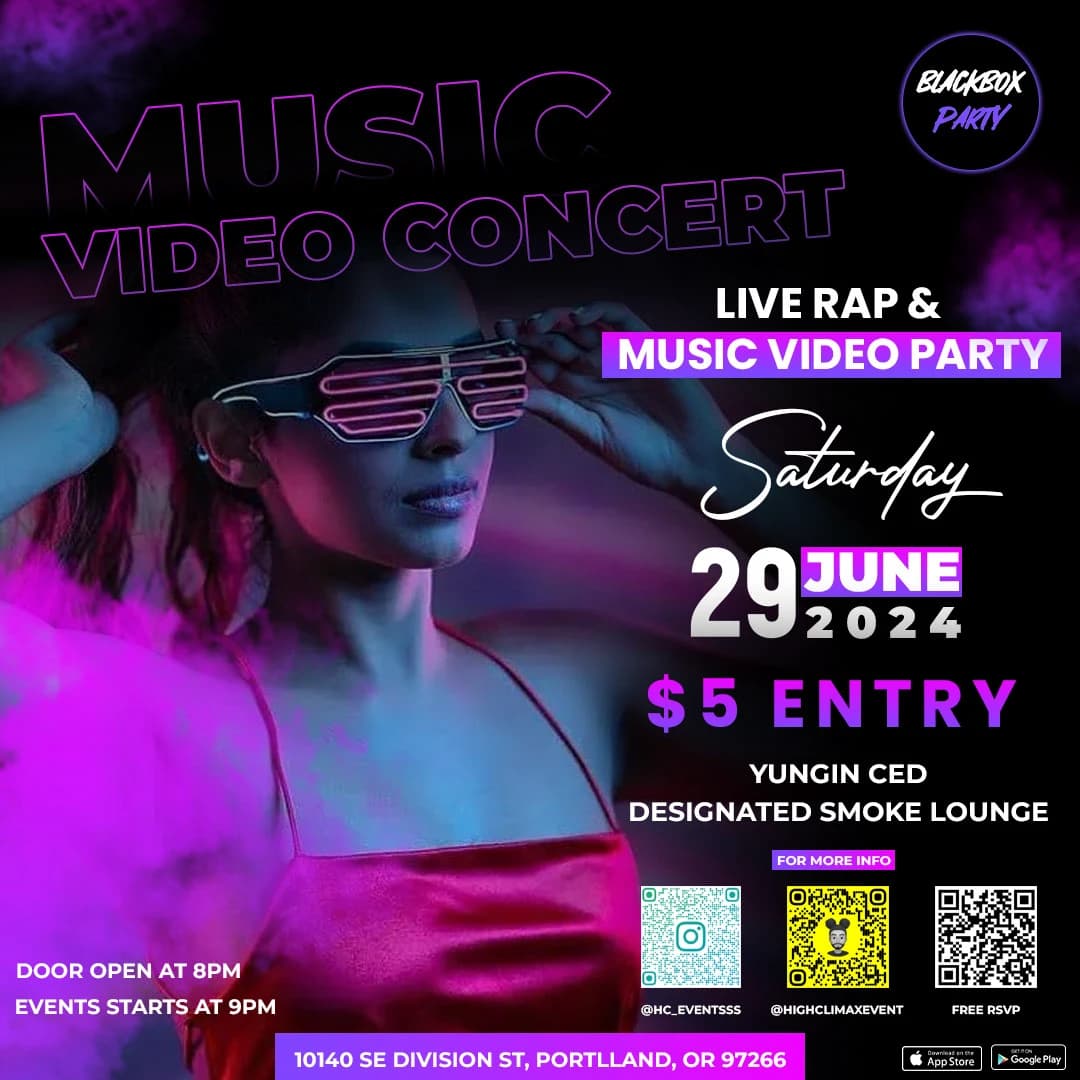 Social Media Design, BlackBox Party | Events & Nightlife | Awais Khadim