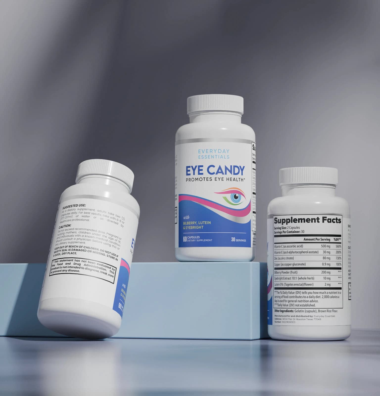 Supplement Label Design, Everyday Essentials | Health & Supplements | Awais Khadim