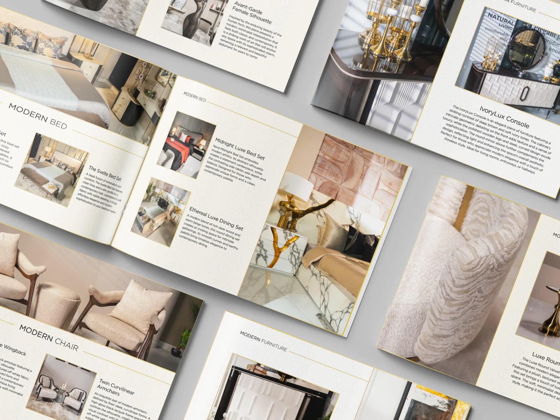 Product Catalog Design, Luxury Furniture | Furniture & Interior Design | Awais Khadim
