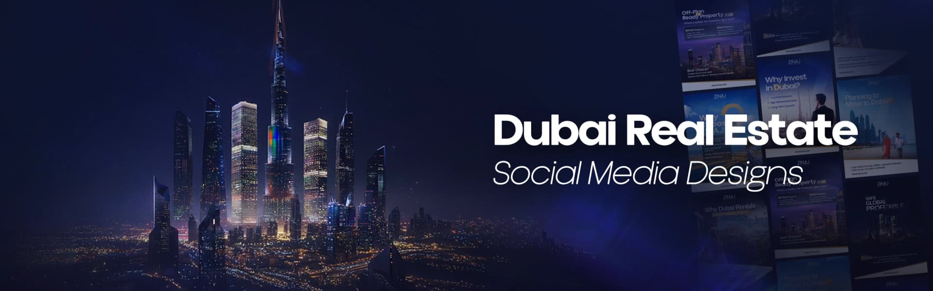 Multiple Brands social media post: Dubai social media title card.