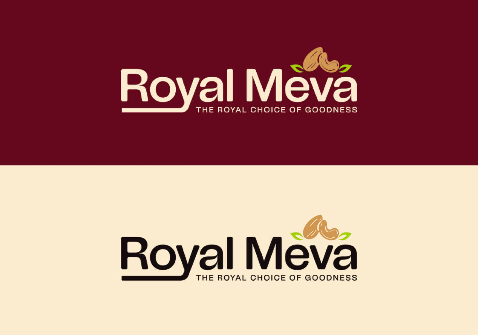 Logo Design, Royal Meva | Food & Beverage | Awais Khadim