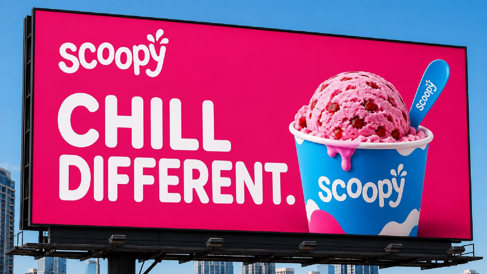 Brand Identity Design, Scoopy | Food & Beverage | Awais Khadim