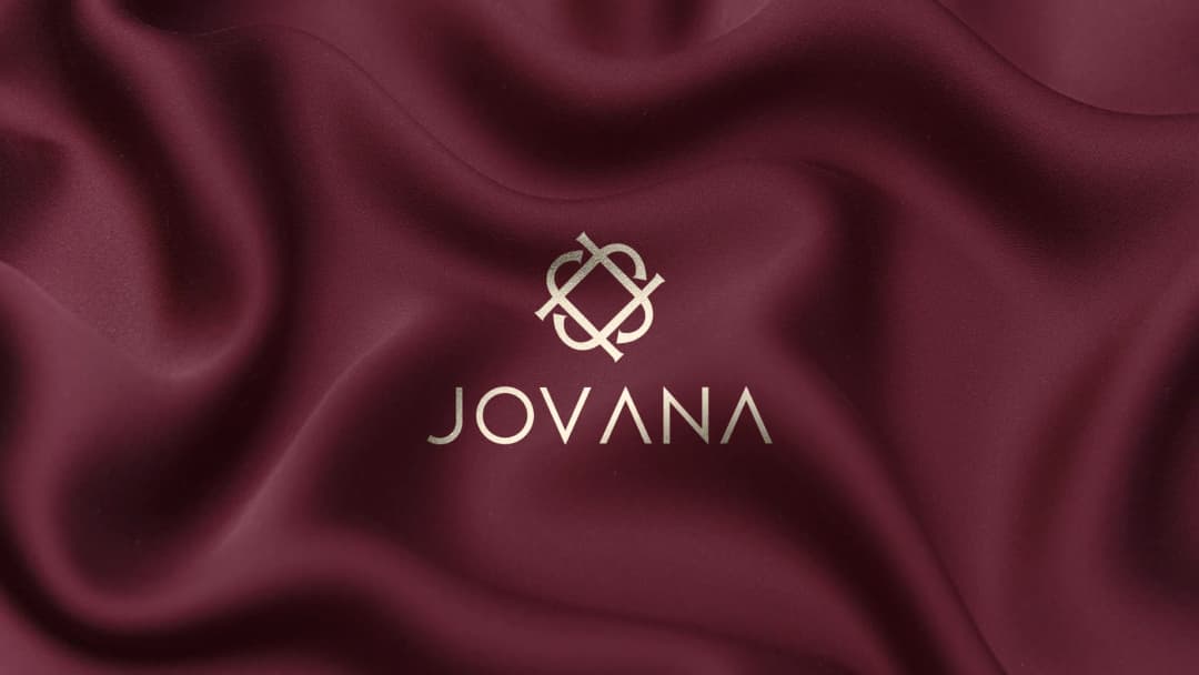 Jovana luxury fashion brand identity design