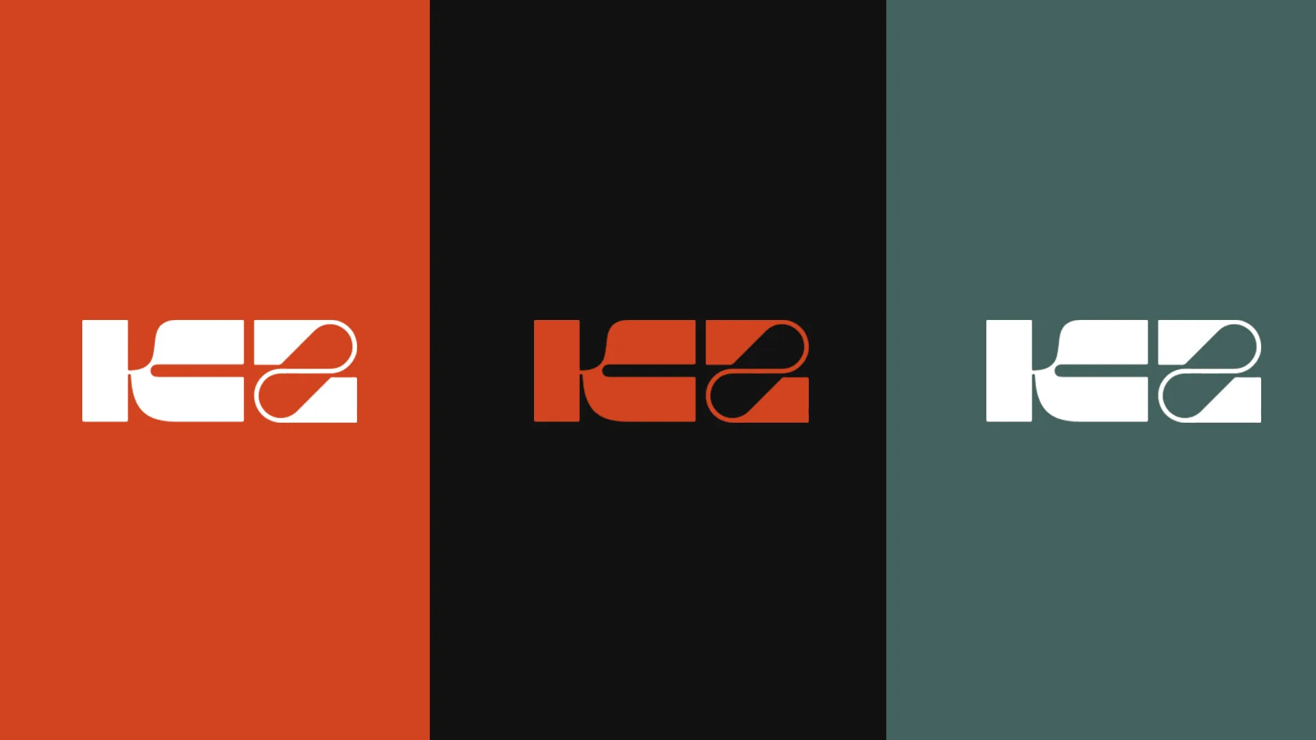 Kiosk Agency logo colour variations