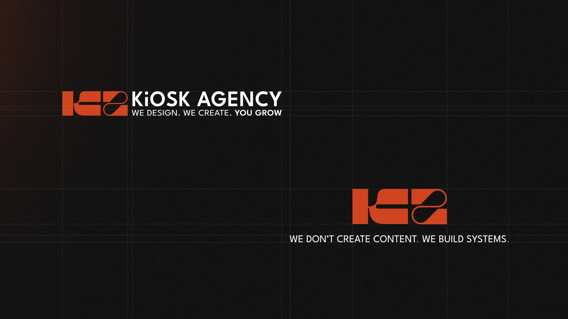 Kiosk Agency logo lockups