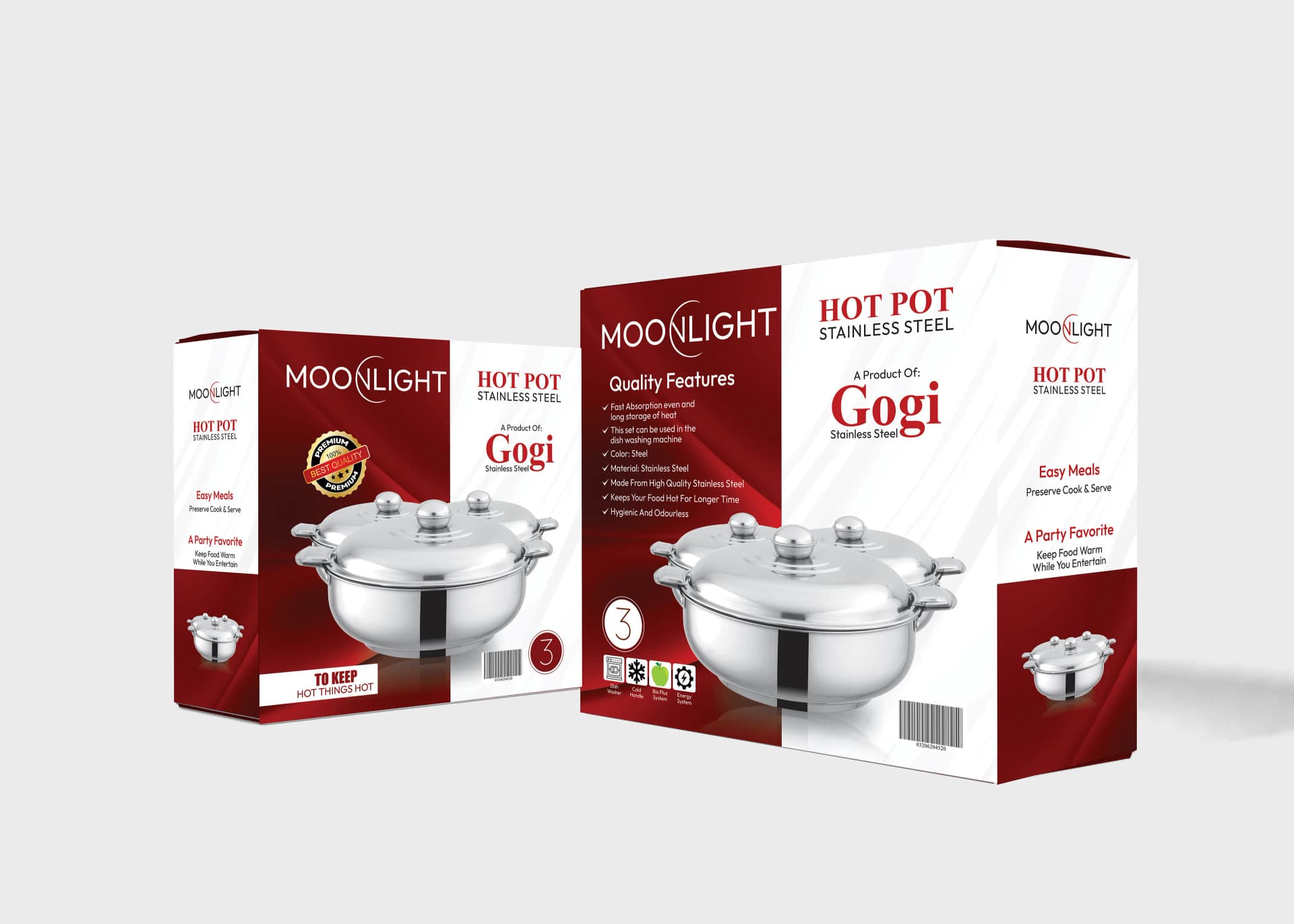 Moonlight Gogi Stainless Steel design 1
